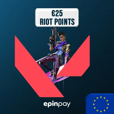 Valorant Gift Card EUR EU €25 - Riot Points | Epinpay