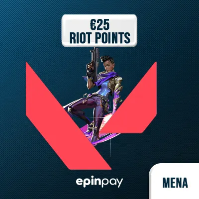 Valorant Gift Card EUR MENA €25 - Riot Points | Epinpay
