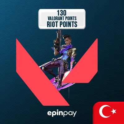 Valorant Gift Card TR ₺130 - Riot Points | Epinpay
