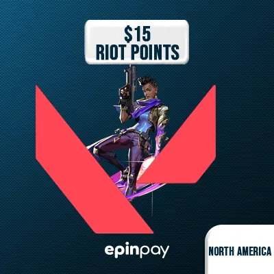 Valorant Gift Card USD NA $15 - Riot Points | Epinpay