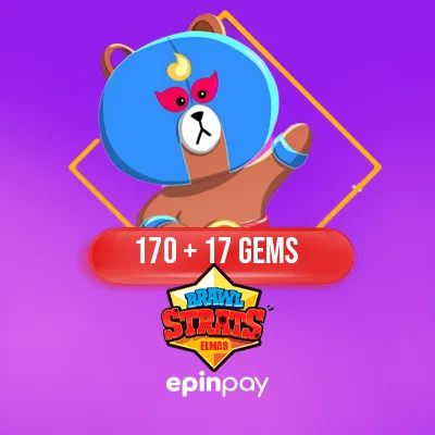 Brawl Stars 170 + 17 Gems Mintroute Key GLOBAL | Epinpay