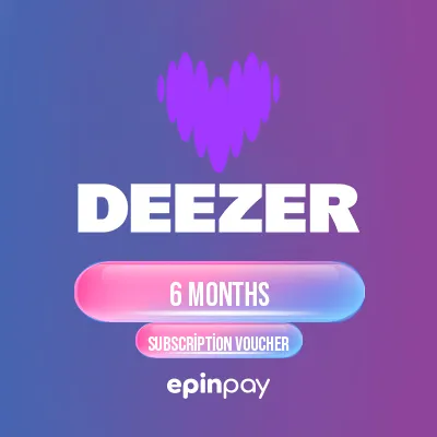 Deezer Premium 6 Months Subscription Voucher | Epinpay