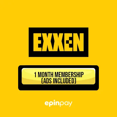Exxen 1 Ay Üyelik (Reklam Var) – Ekonomik ve Sınırsız Eğlence!