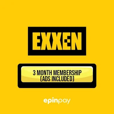 Exxen 3 Ay Üyelik (Reklam Var) – Ekonomik ve Sınırsız Eğlence!