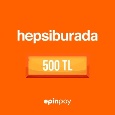 Hepsiburada 500 TL Hediye Kartı
