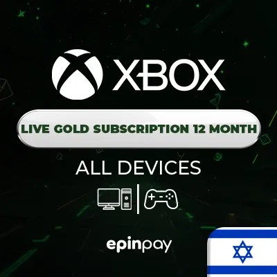Xbox Live GOLD 12 Months (Turkey VPN) Israel | Epinpay