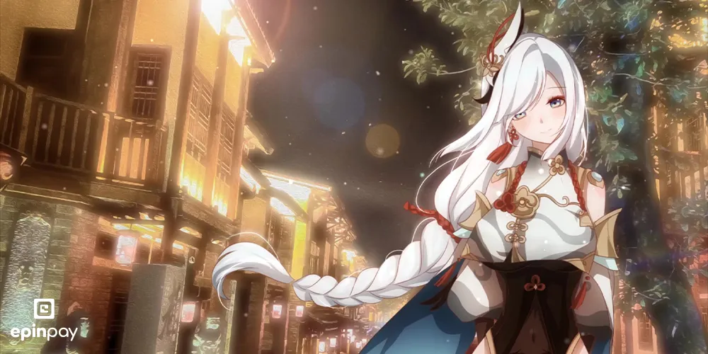 shenhe-winter-night-genshin-impact