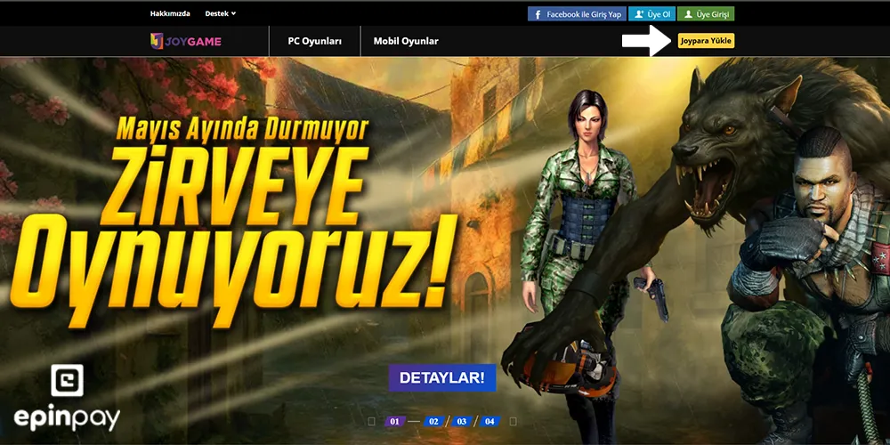 joypara adım 2