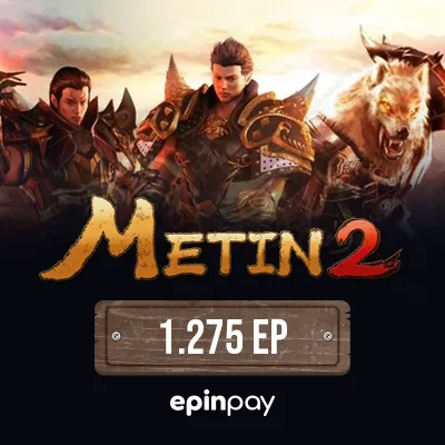 Metin2 1.275 EP Satın Al | Gameforge 225 TL E-Pin