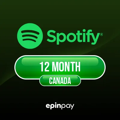 Spotify 12-Month Premium Gift Card CA