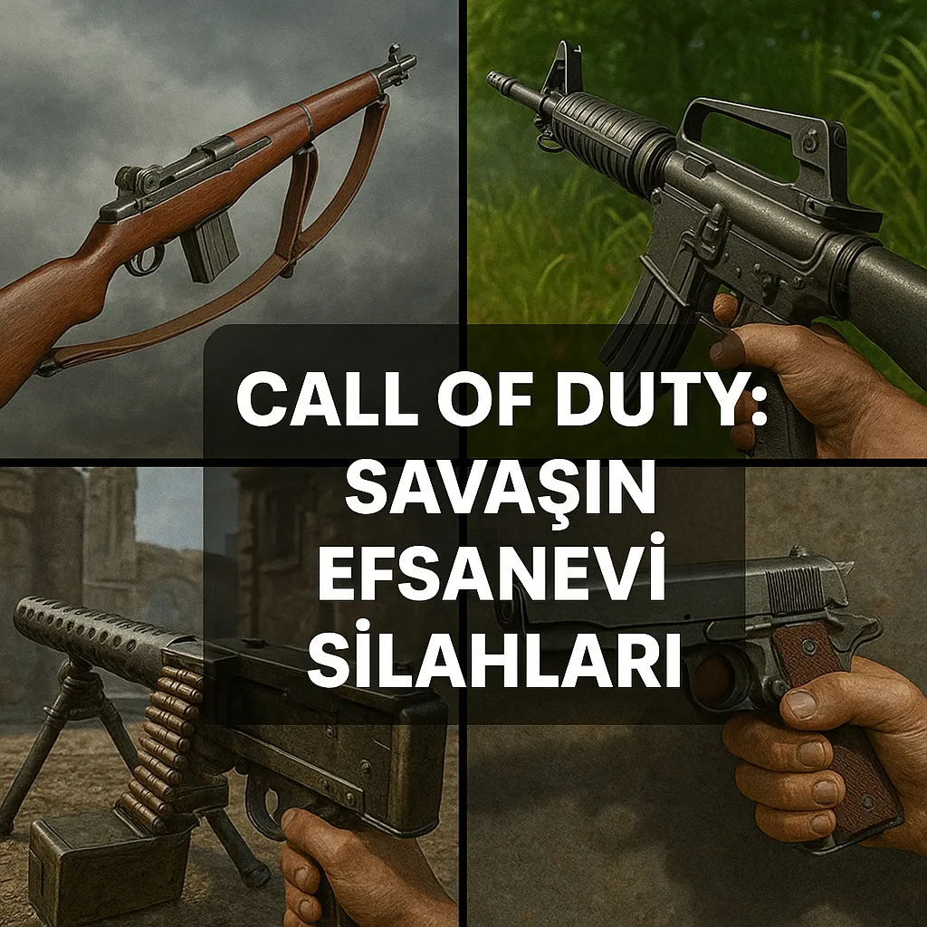 Call of Duty Silahları– Savaşın Efsanevi Araçlarını Keşfet!
