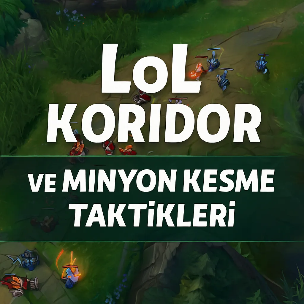 LoL Koridor ve Minyon Taktikleri [2025] – Farm Rehberi