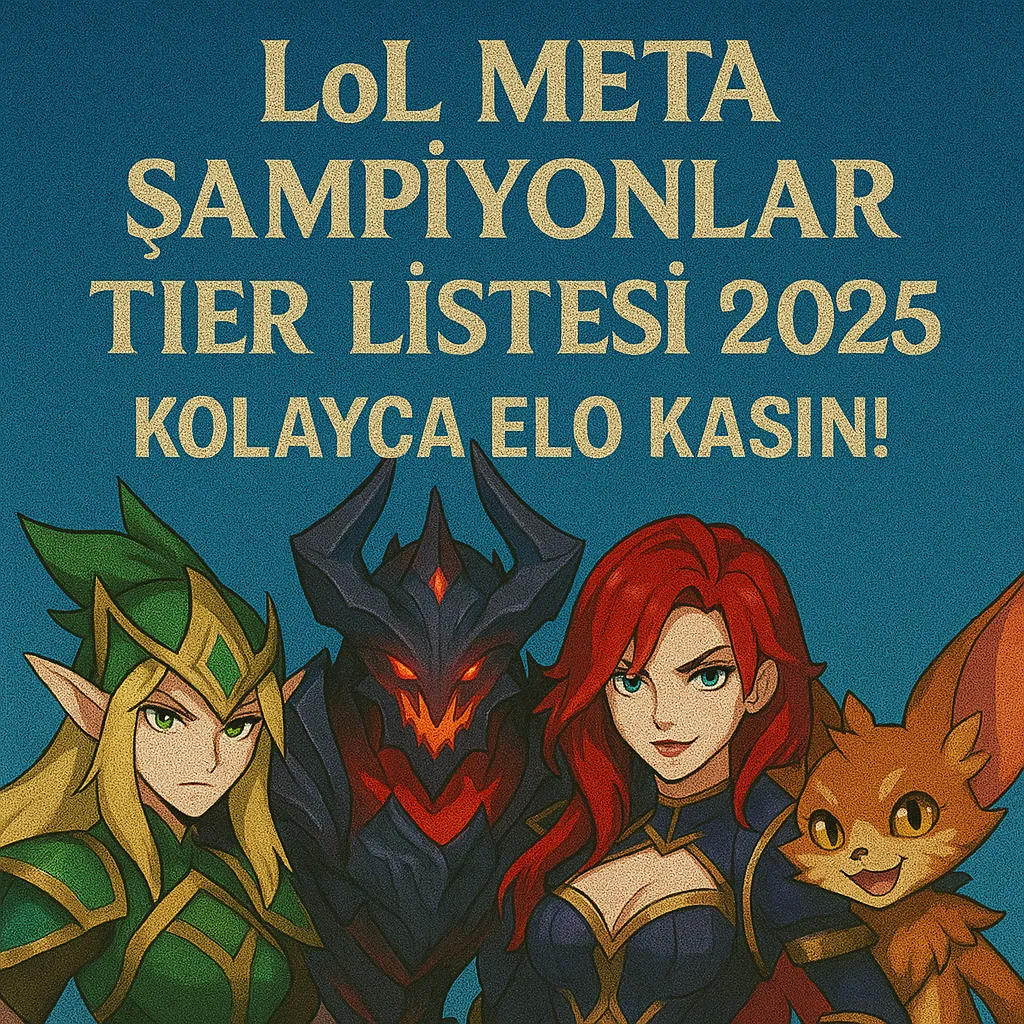 LoL Meta Şampiyonlar Tier Listesi 2025