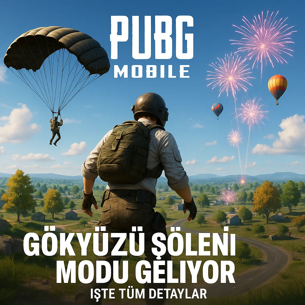 PUBG Mobile Gökyüzü Şöleni Modu Duyuruldu! Yeni Güncelleme