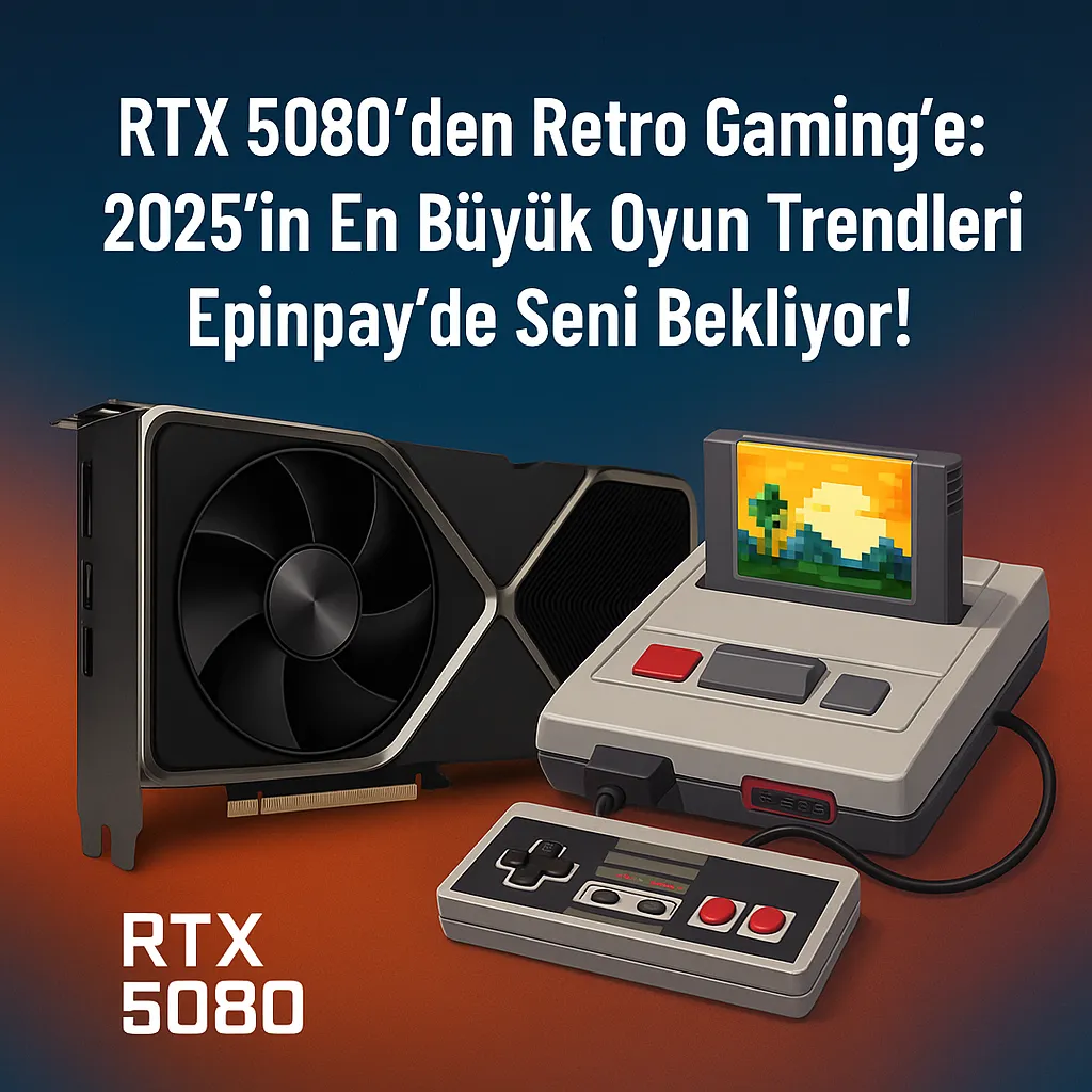 2025 Oyun Trendleri: RTX 5080’den Retro Gaming’e | Epinpay