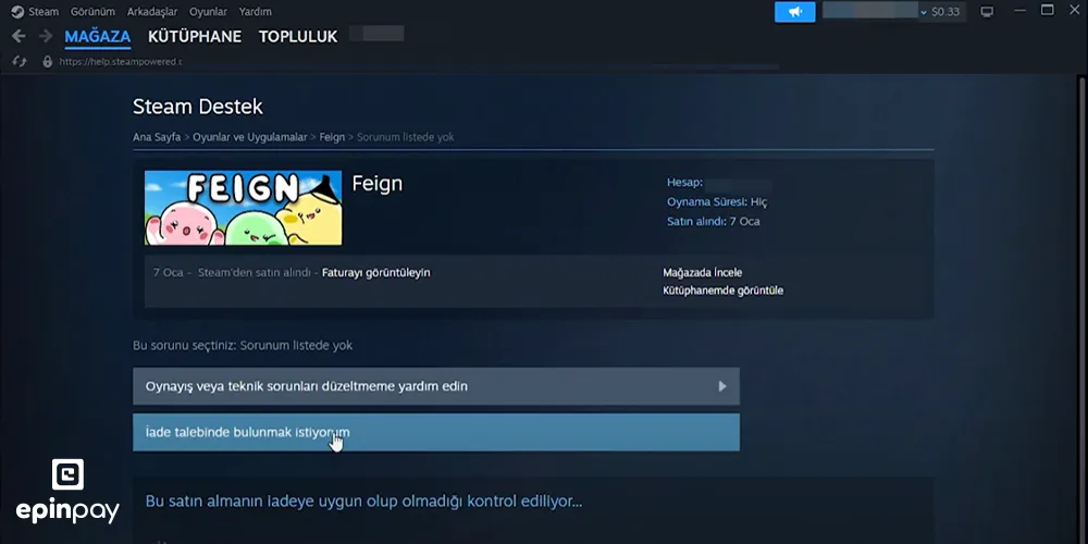 steam adım 2