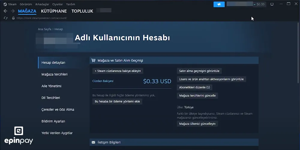 steam 1 adım