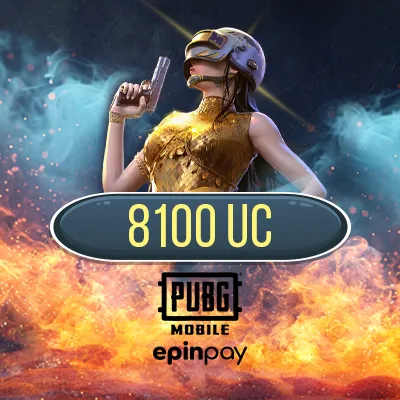 PUBG Mobile 8100 UC Görseli
