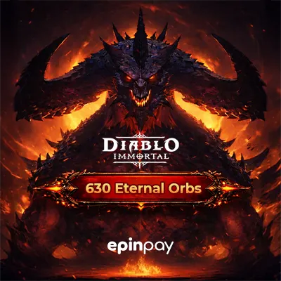 Diablo Immortal 630 Eternal Orbs dijital paket