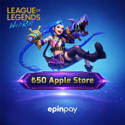 LoL Wild Rift Apple Store 50 TL | Anında E-PIN | Epinpay