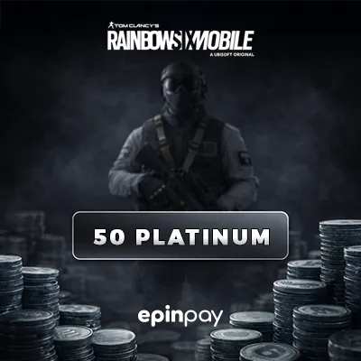 Rainbow Six Mobile 50 Platinum | Anında Top-Up | Epinpay