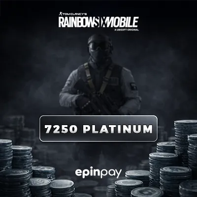 Rainbow Six Mobile 7250 Platinum | Anında Top-Up | Epinpay