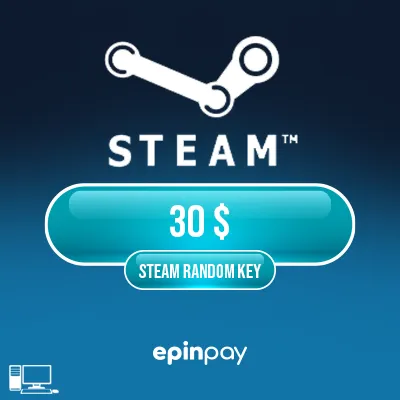 Steam Random Key 30 $ | Rastgele Steam Oyun Kodu | Epinpay