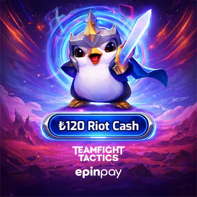TFT 120 TL Riot Cash Satın Al | Anında Kod | Epinpay