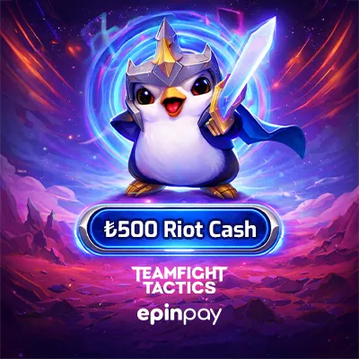 TFT 500 TL Riot Cash Satın Al | Anında Kod | Epinpay